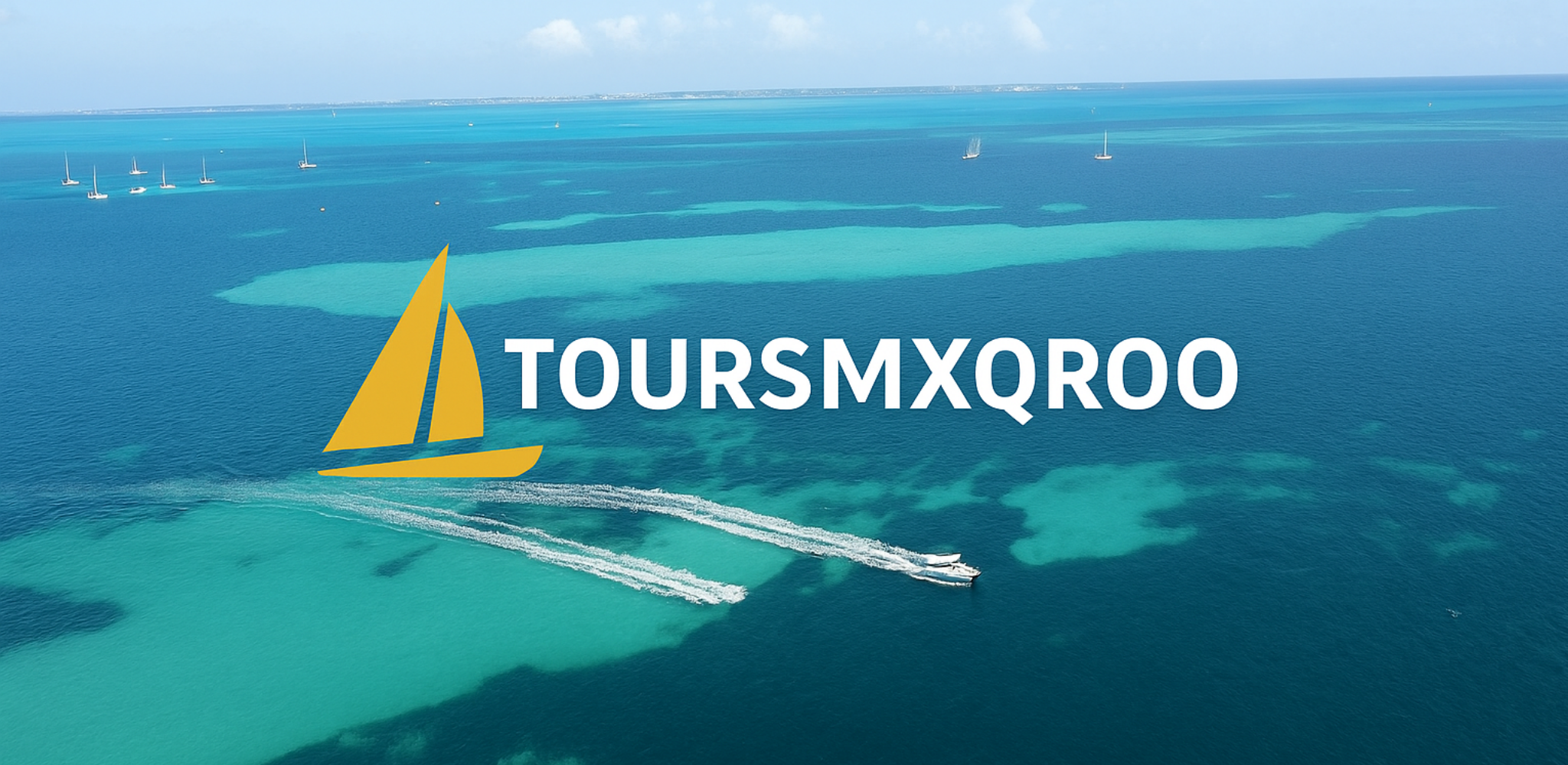 Mar turquesa visto desde el aire